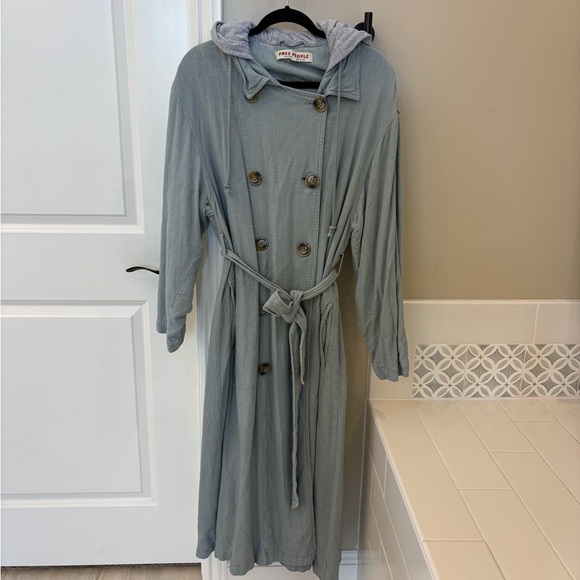 Free People Trench Coat - Picture 6 of 8